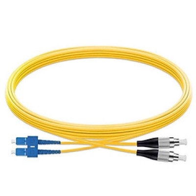 Ugreen UG80217NW220TK 5M LC-FC Màu vàng Cáp nhảy quang Single mode Duplex Fiber - HÀNG CHÍNH HÃNG
