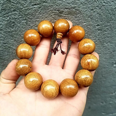 VÒNG TAY NAM NỮ GỖ BÁCH XANH – VẬN TÀI – MAY MẮN ( Mian .vn)