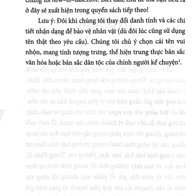 Nói Sao Khi Trẻ Không Nghe Lời (PN)