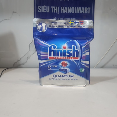 Viên rửa bát Hữu cơ Finish Eco 0% 40 Viên