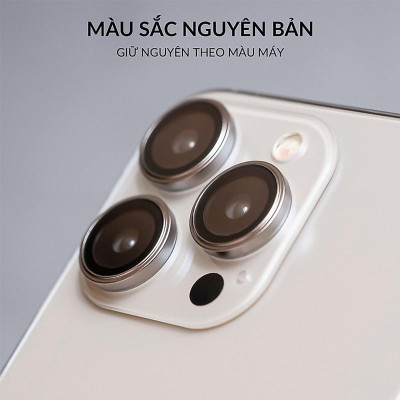 Bộ Lens cường lực Bảo Vệ Camera Trong Suốt dành cho iPhone 16 | 16 Pro | 16 Plus | 16 Pro Max hiệu Kuzoom Có Khung Hỗ Trợ Dán - Hàng chính hãng 