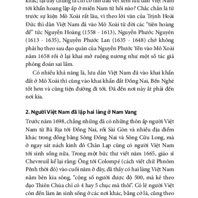 Lược Sử Sài Gòn Từ Thế Kỷ XVII Đến Khi Pháp Xâm Chiếm (1859)