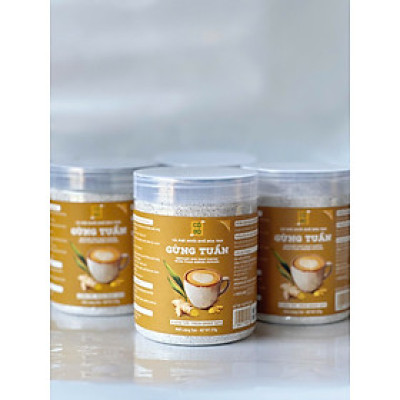 Hũ 270gr cà phê muối Huế hoà tan Gừng Tuần - Tiết kiệm, Tiện lợi hơn