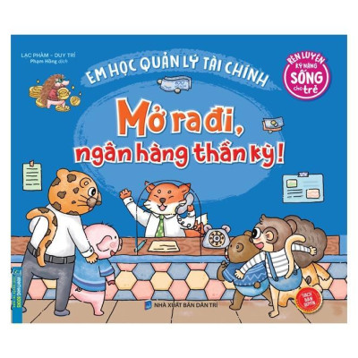 Sách - Em Học Quản Lý Tài Chính - Kế Hoạch Chi Tiêu Tránh Liêu Xiêu + Mở Ra Đi - Ngân Hàng Thần Kỳ  - Combo 2 Cuốn - Minh Thắng