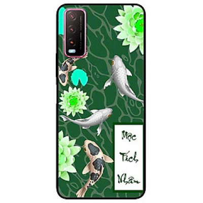Ốp lưng dành cho Vivo Y20 - Y20s - Y12s mẫu Cá Koi  Mộc