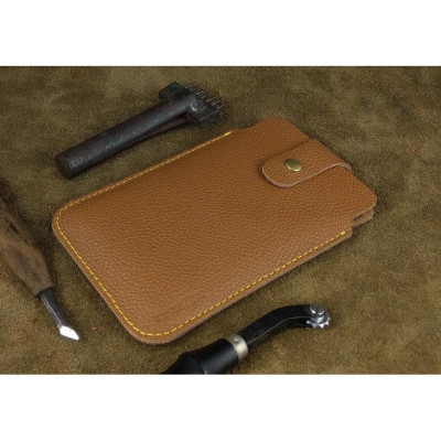 Bao Da Rút Nút Cài cho Note 10 plus, Note20 Ultra, S22 Plus.... Da Bò Hạt