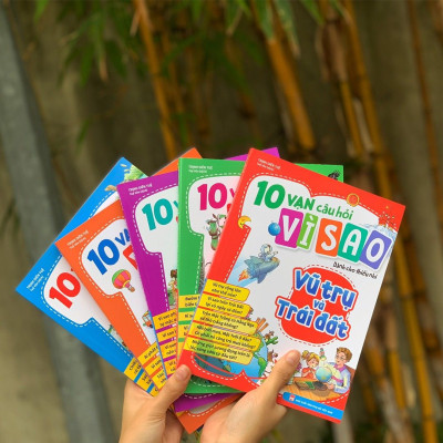 Combo sách:  10 Vạn Câu Hỏi Vì Sao (2023 _ Không Hộp _ 5 Cuốn)