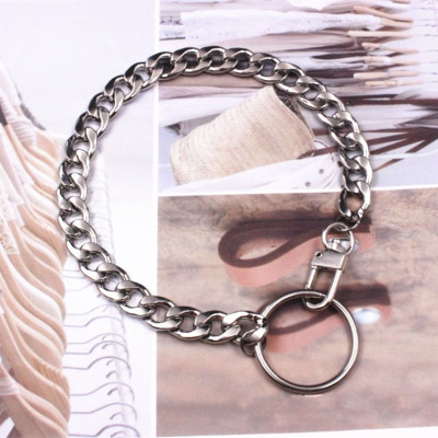 Dây chuyền vòng cổ khoá móc bản to ấn tượng cá tính