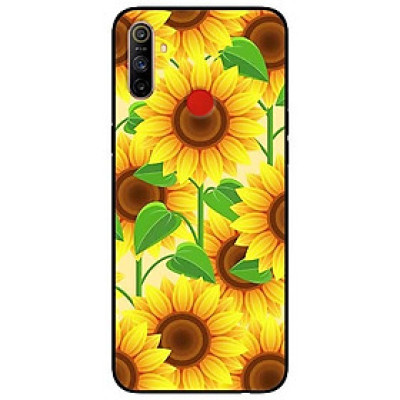 Ốp lưng dành cho Realme C3 mẫu Hoa Vàng