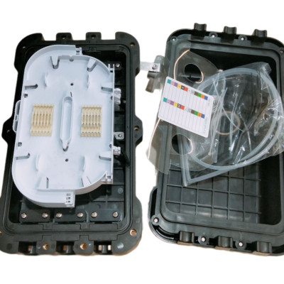 Măng xông quang GJS09-JTK12- 96A-nhựa ABS 3 in 3 out. Hàng chính hãng