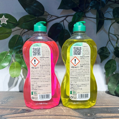 Nước rửa chén bát hữu cơ Spot German Love Nature Đức 450ml