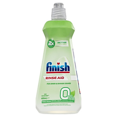 Nước làm bóng Finish hữu cơ Eco 0% 400ml- FINISH RINSE & SHINE AID 0% 400ML