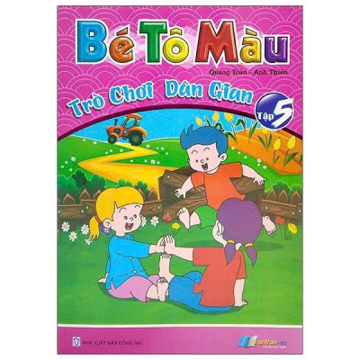Sách - Bé Tô Màu Trò Chơi Dân Gian - Tập 1 Đến Tập 6