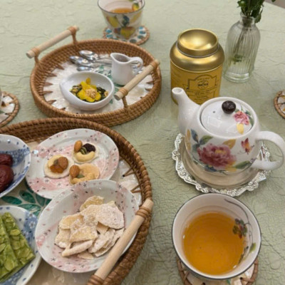 Royal camellia chrysantha Oolong Tea/ Trà Oolong hoa vàng Cung Đình 100g