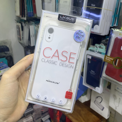 Ốp lưng iPhone XR trong suốt Likgus - Hàng chính hãng