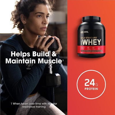 Protein tăng cơ Optimum Nutrition Gold Standard 100% Whey 1lb (450g) 14 servings