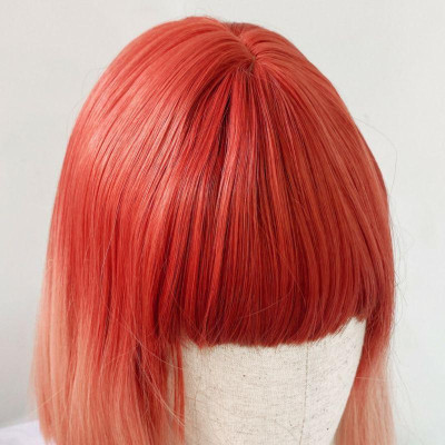 Tóc giả nữ Hiền Hồ, tóc giả víc thẳng ngang ngố tặng lưới chùm tóc