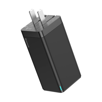 Bộ sạc nhanh đa năng Baseus GaN Travel Quick Charger 65W dùng cho Laptop và điện thoại - Hàng chính hãng