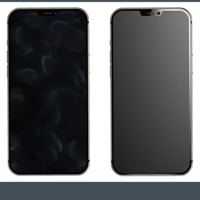 Kính Cường Lực Có Khung Dán Kính Mờ Chống Bám Vân Tay GOR cho Samsung Galaxy S25 Ultra - Hàng Chính Hãng