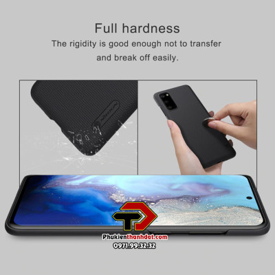 Ốp lưng dành cho SamSung Galaxy S20 FE chính hãng Nillkin dạng sần - Hàng nhập khẩu