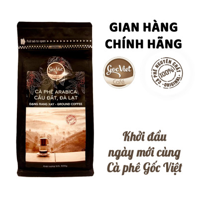 Cà phê Arabica Cầu Đất, Đà Lạt- 100% cà phê nguyên chất 500 g