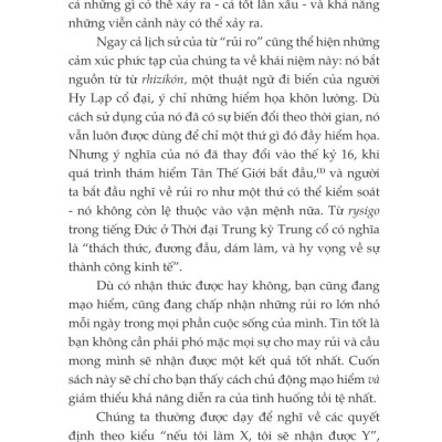 Chuyên Gia Kinh Tế Bước Vào Nhà Thổ Và Những Nơi Không Ngờ Khác Để Hiểu Về Rủi Ro