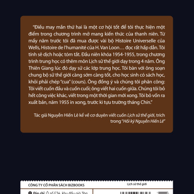 Lịch Sử Thế Giới - Nguyễn Hiến Lê