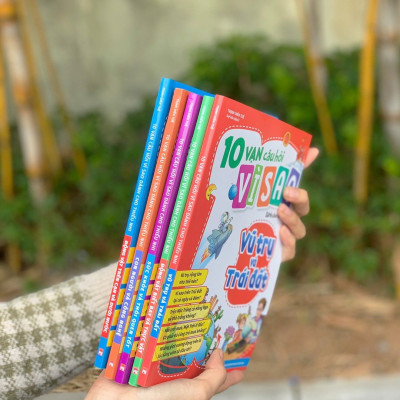 Combo sách:  10 Vạn Câu Hỏi Vì Sao (2023 _ Không Hộp _ 5 Cuốn)