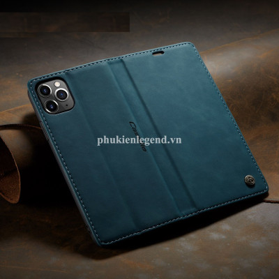 Bao da dạng ví dành cho iPhone 13 Pro Max hiệu caseme chống sốc chống va đập bụi bẩn, có ngăn đựng tiền, đựng thẻ tiện dụng - Hàng chính hãng