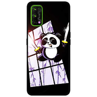 Ốp lưng dành cho Realme 7 Pro mẫu Gấu Cầm Gươm