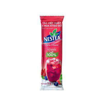 Thực phẩm bổ sung Trà Việt Quất và Hoa Atiso Đỏ NESTEA 10 gói x 12g