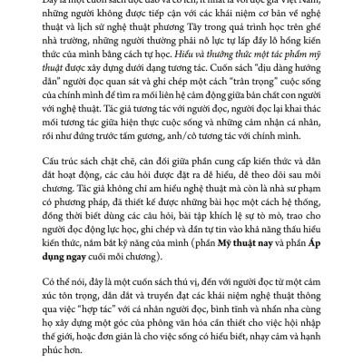 Hiểu Và Thưởng Thức Một Tác Phẩm Mỹ Thuật