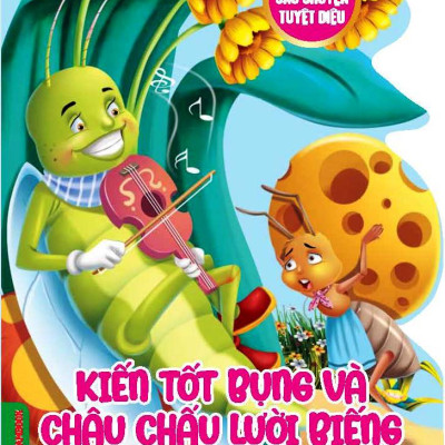 Combo Những Câu Chuyện Tuyệt Vời (4 Quyển): Chú Nai Bambi Thân Thiện + Bảy Chú Dê Con Và Chó Sói + Kiến Tốt Bụng Và Châu Chấu Lười Biến + Cuộc Phiêu Lưu Của Cậu Bé Rừng Xanh 