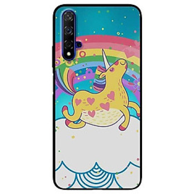 Ốp lưng dành cho Huawei 5t - Mate 20 - Mate 20 Pro mẫu Ngựa Vàng Bảy Màu