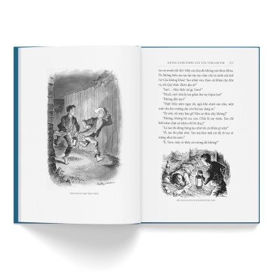 Sách - Những Cuộc Phiêu Lưu Của Tom Sawyer - Bìa Vải