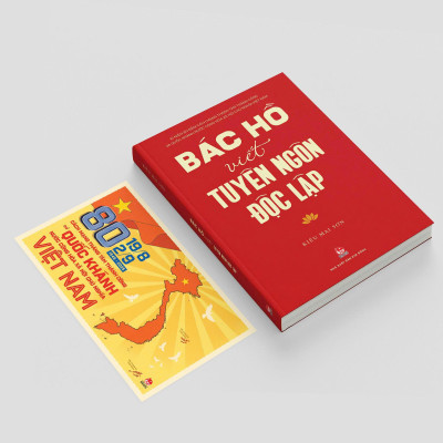 Sách - Combo Sách Búp Sen Xanh + Bác Hồ Viết Tuyên Ngôn Độc Lập (Bộ 2 Cuốn) - Tặng Kèm 1 Obi + 2 Postcard - Độc Quyền Fahasa