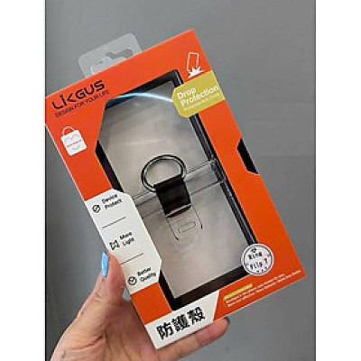 Ốp Lưng Chống Sốc Trong Suốt Kèm iRing Cho Samsung Galaxy Z Flip 7 Likgus Cover Ring – Chất Liệu Cao Cấp, Bảo Vệ 360° - Hàng Nhập Khẩu