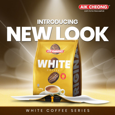 Cà Phê Trắng Truyền Thống 3 Trong 1 Aik Cheong (15 Gói x 40g)