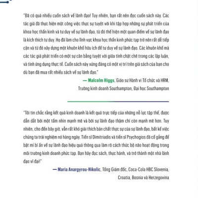 Khoa Học Thần Kinh Dành Cho Các Nhà Lãnh Đạo - Nikolaos Dimitriadis, Alexandros Psychogios - Minh Ngọc dịch - (bìa mềm)