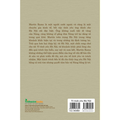 Sách - Vì tình yêu hà nội -   Martín Rama - NXB Hà Nội