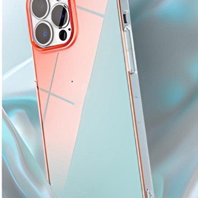 Ốp lưng chống sốc đổi màu cho iPhone 13 (6.1 inch) hiệu Memumi Rainbow Iridescent Case thiết kế mặt lưng đổi màu theo góc nhìn, chống sốc cực tốt, chất liệu cao cấp - hàng nhập khẩu