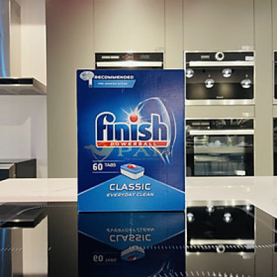 Viên rửa bát Finish Classic 60 viên - 2 chức năng