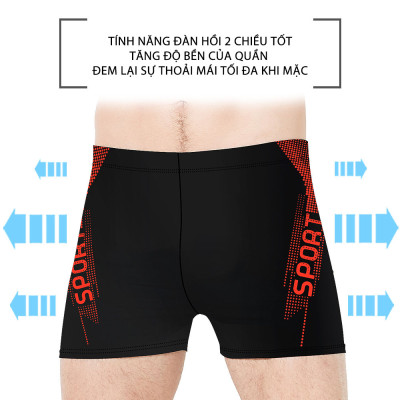 Quần Bơi Lửng Nam Phong Cách Chuyên Nghiệp Thời Trang Thể Thao SQB106