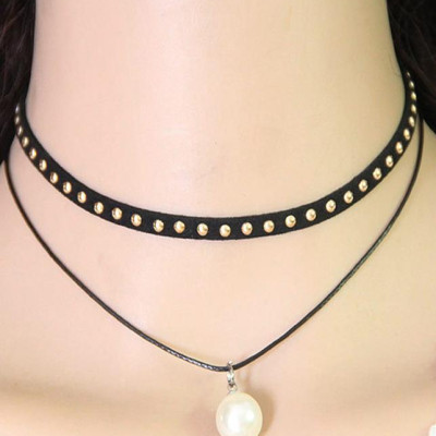 Vòng cổ choker tattoo cá tính V74