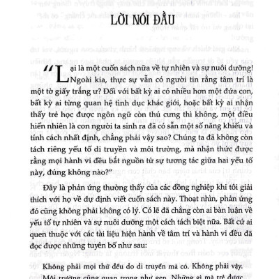 Tâm Trí Và Bản Chất Con Người