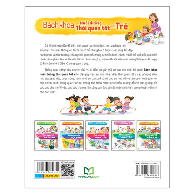Combo Bách Khoa Nuôi Dưỡng Thói Quen Tốt Cho Trẻ (4 Cuốn)
