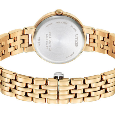 Đồng Hồ Nữ Citizen Dây Thép Không Gỉ EM0993-82Z - Mặt Xanh (Sapphire)