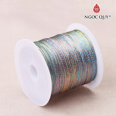 Cuộn dây chỉ vàng chỉ bạc 0.6mm 30m - Ngọc Quý Gemstones