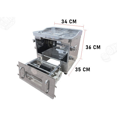 Máy thái thịt ABG HD-90 Công suất 850W, inox dày dặn, không oxy hóa, gỉ sét, motor lõi đồng nguyên chất bền bỉ