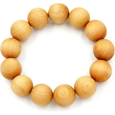 Chuỗi đeo tay gỗ ngọc am 18 ly 13 hạt